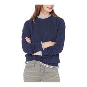 Classic Navy Sweatshirt for Women